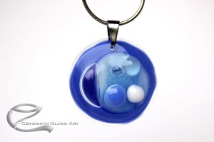 Egyedi üvegékszerek, egkek-kerek-anima-uvegekszer